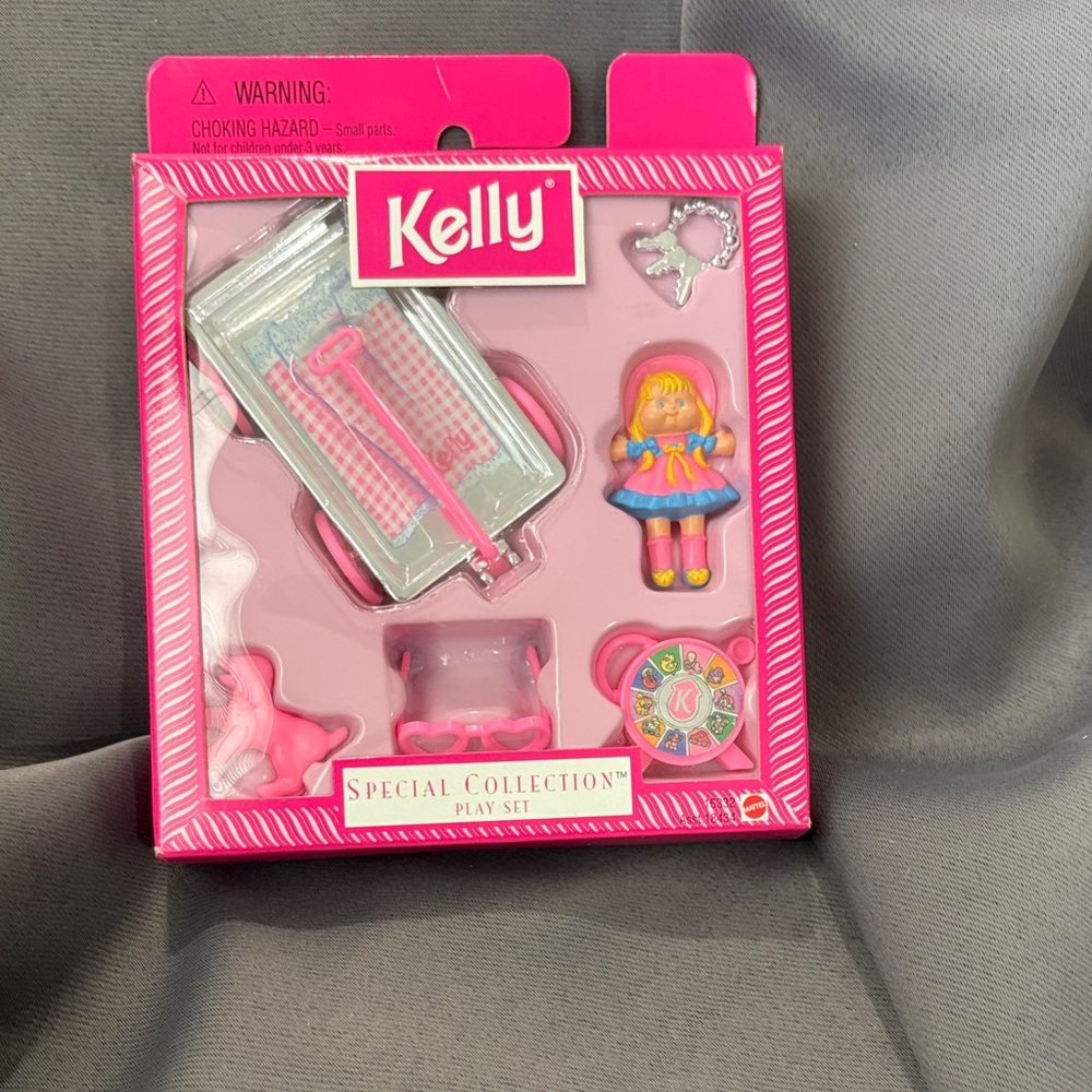 Barbie Kelly Special Collection Play Set - Pink and Silver